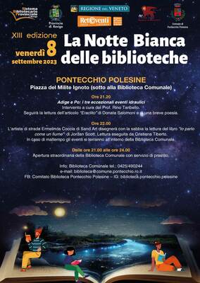 Locandina Notte Bianca 2023