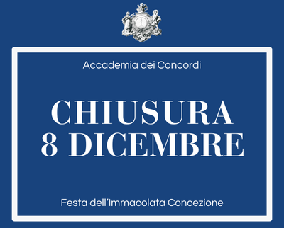 Chiusura 8 dicembre 2025