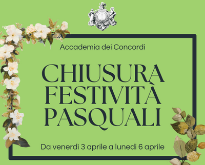 Chiusura pasqua 2026