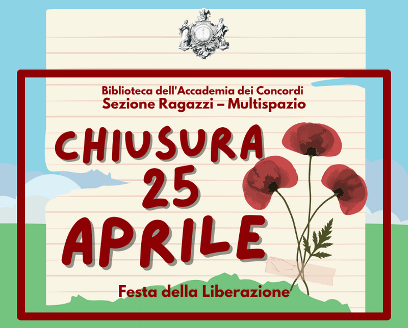 Evento chiusura 25 aprile