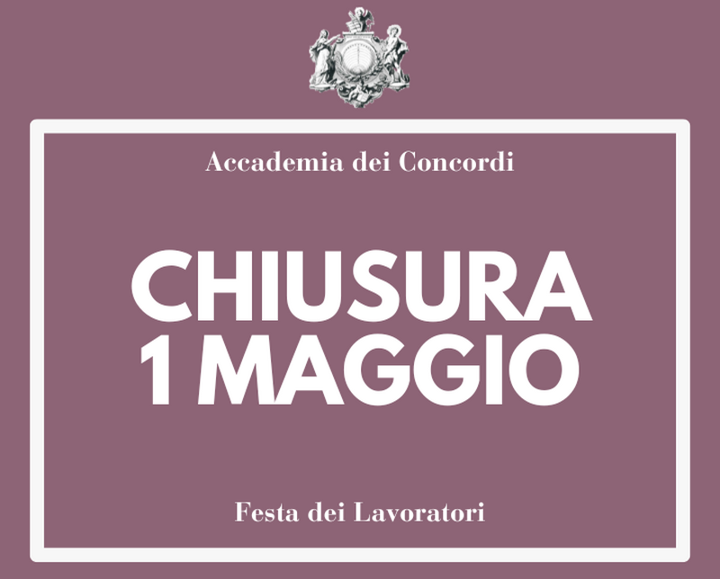 Chiusura 1 maggio 2026
