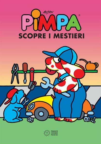 Copertina di Pimpa scopre i mestieri